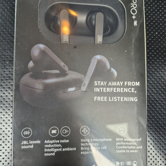 JBL Live Pro+ TWS Black Wireless Earbuds - Picture 2 of 2